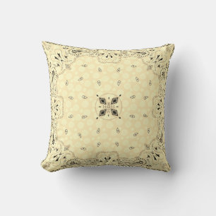 Almofada Travesseiro decorativo Bandana Ocidental