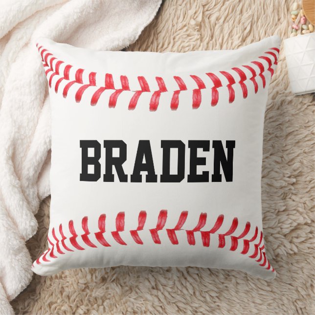 Almofada Travesseiro decorativo Baseball Personalizado (Cobertor)