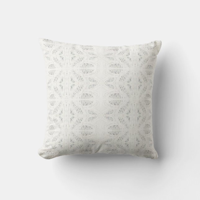 Almofada Travesseiro decorativo BATTENBURG LACE (Frente)