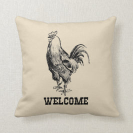 Almofada Travesseiro decorativo Bem-vindo ao Farmhouse