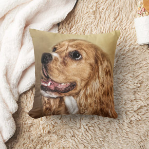 Almofada Travesseiro decorativo Blonde Cocker Spaniel