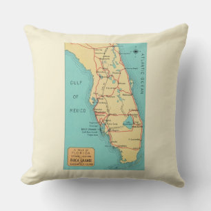 Almofada Travesseiro decorativo Boca Grande e Useppa na Fl