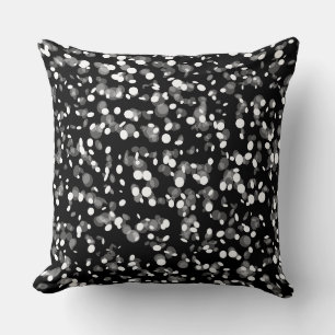 Almofada travesseiro decorativo bolinhas branco