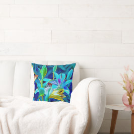 Almofada Travesseiro decorativo Bonito das Flores de Arte A