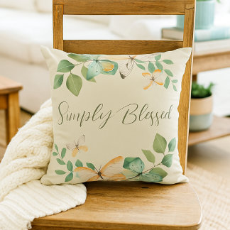 Almofada Travesseiro decorativo borboleta