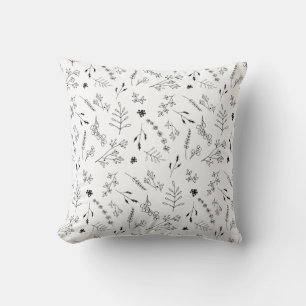 Almofada Travesseiro decorativo Botânico Moderno de Tendênc