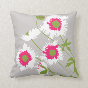 Almofada Travesseiro decorativo branco, cor-de-rosa, verde