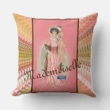 Travesseiro Decorativo Branco (Mademoiselle) RFPMD