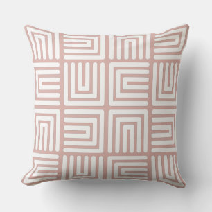Almofada Travesseiro decorativo branco-rosa pálido de human