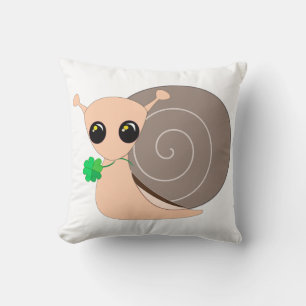 Almofada Travesseiro decorativo - caracol afortunado