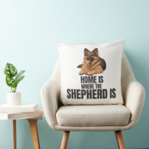 Travesseiro Decorativo Casa é Onde Está o Pastor