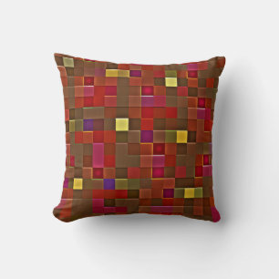 Almofada travesseiro decorativo "Caso verificado" (16 x 16)