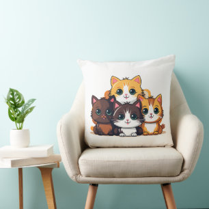Almofada Travesseiro decorativo Cat Nip 20x20