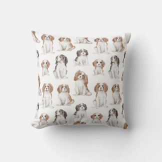 Almofada Travesseiro decorativo Cavalier King Charles Spani