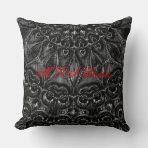 Almofada Travesseiro decorativo Charcarbonil Mandala