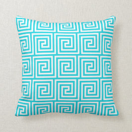 Almofada Travesseiro decorativo chave grego do Aqua