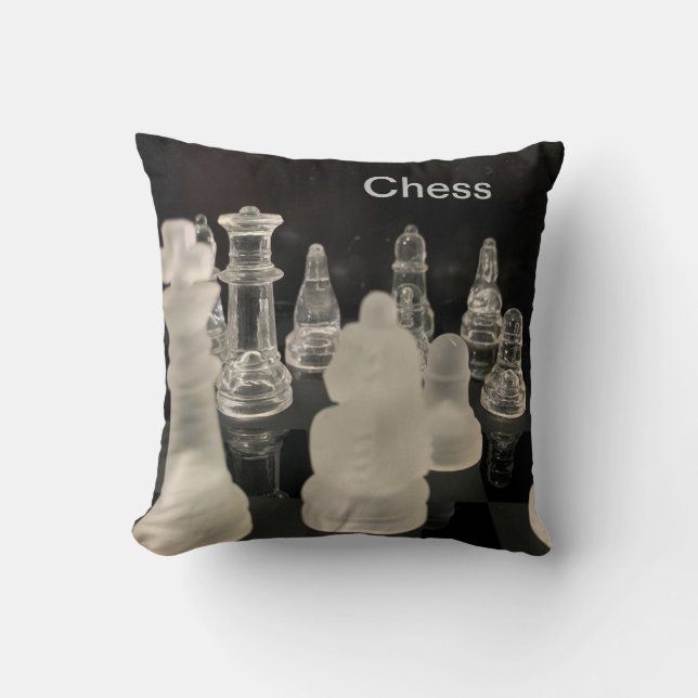 Almofada Travesseiro decorativo Chess. (Frente)
