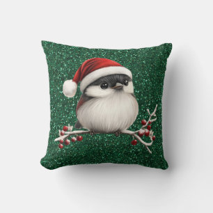 Almofada Travesseiro decorativo Chickadee