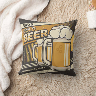 Almofada Travesseiro decorativo Clássico de Beer Fria do pa