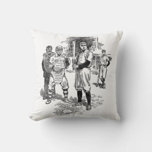 Almofada Travesseiro decorativo clássico de beisebol frent