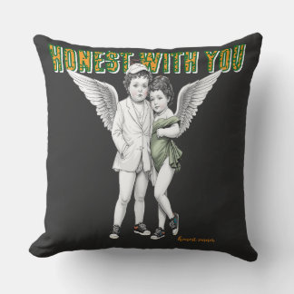 Almofada Travesseiro Decorativo Coleção de Arte Casal Anjo 