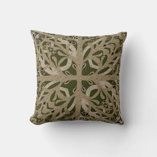 Almofada Travesseiro decorativo com alivio básico verde