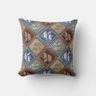 Almofada Travesseiro decorativo Com azulejo Gingko