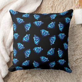 Almofada Travesseiro Decorativo com Design de Joias