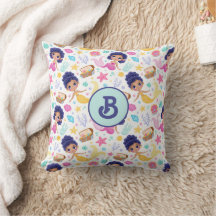 Travesseiro decorativo com Monograma de Vida Úmida