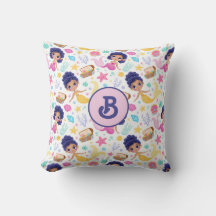 Travesseiro decorativo com Monograma de Vida Úmida