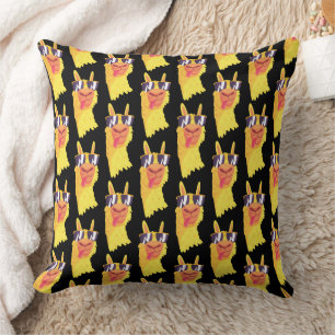 Almofada Travesseiro Decorativo com o Rosto Divertido de um