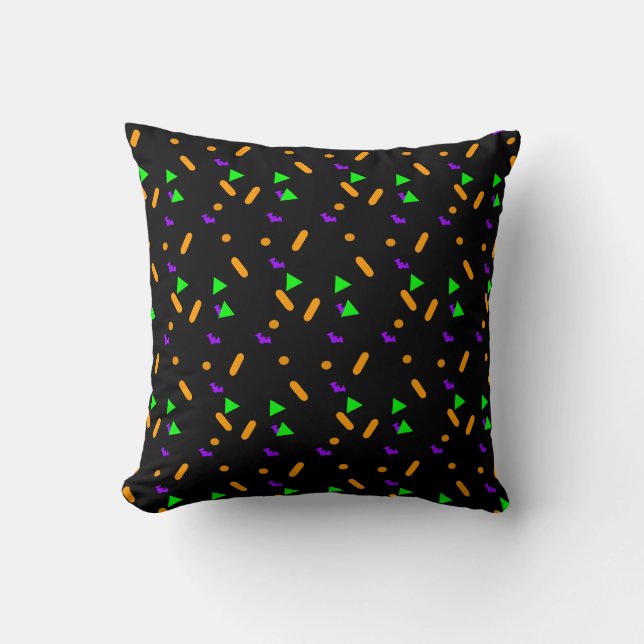 Almofada Travesseiro Decorativo com Padrão de Açúcar de Mor (Frente)