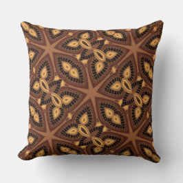 Almofada Travesseiro decorativo com padrão geométrico triba