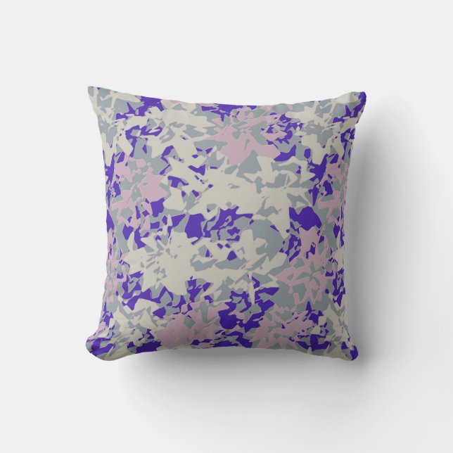 Almofada Travesseiro decorativo contemporâneo abstrato do (Frente)