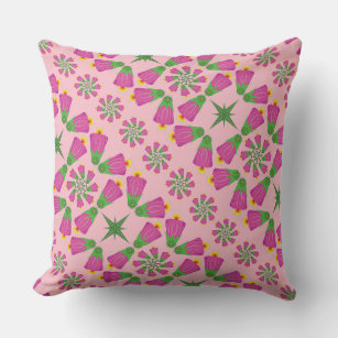 Almofada Travesseiro decorativo Cor-de-rosa com ventilador 