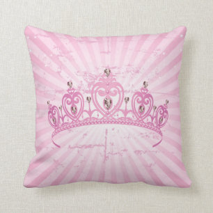 Almofada Travesseiro decorativo cor-de-rosa da princesa
