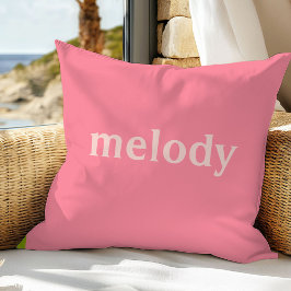 Almofada Travesseiro decorativo cor-de-rosa da sala moderna