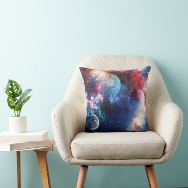 Almofada Travesseiro decorativo Cósmico Externo da Galáxia  (Cadeira)