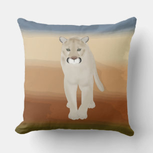 Almofada Travesseiro decorativo Cougar