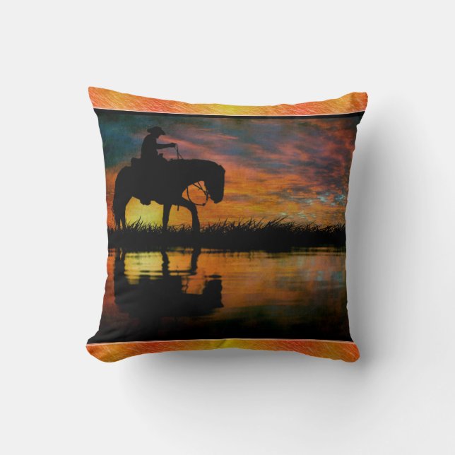 Almofada Travesseiro decorativo Cowboy (Frente)