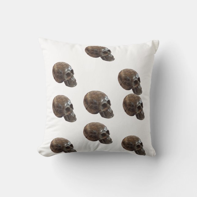 Almofada Travesseiro decorativo Crystal Skull (Frente)