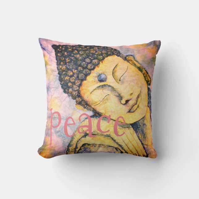 Almofada Travesseiro decorativo da arte da aguarela de (Frente)