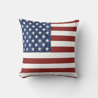 Almofada Travesseiro Decorativo da Bandeira Americana
