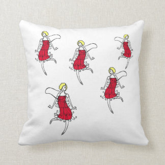Almofada Travesseiro decorativo da brigada do Flapper