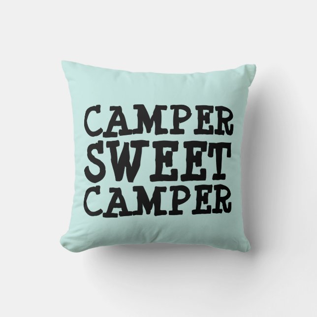 ALMOFADA TRAVESSEIRO DECORATIVO DA CAMPANHA DO CAMPER (Frente)