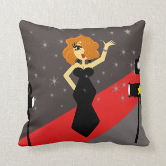 Almofada Travesseiro decorativo da diva do pop de Hollywood