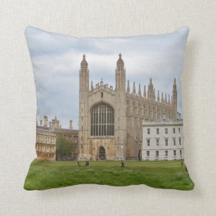 Almofada Travesseiro decorativo da Faculdade Cambridge do