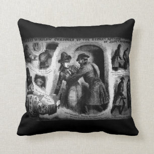 Almofada Travesseiro decorativo da notícia da polícia de