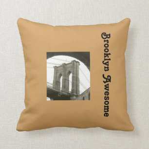 Almofada Travesseiro decorativo da ponte de Brooklyn
