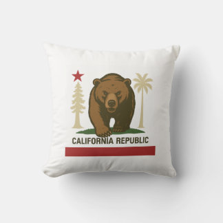 Almofada Travesseiro decorativo da República da Califórnia